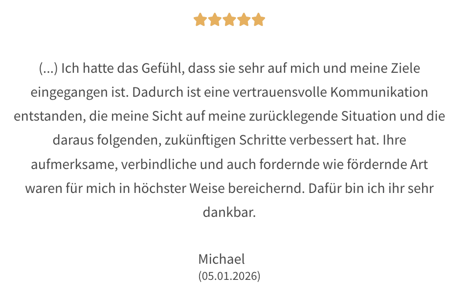 5-Sterne Bewertung-Michael